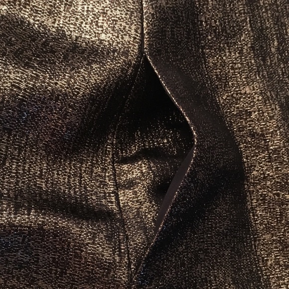 DIANE VON FURSTENBERG GOLD COCKTAIL DRESS SZ 2 - Picture 5 of 8